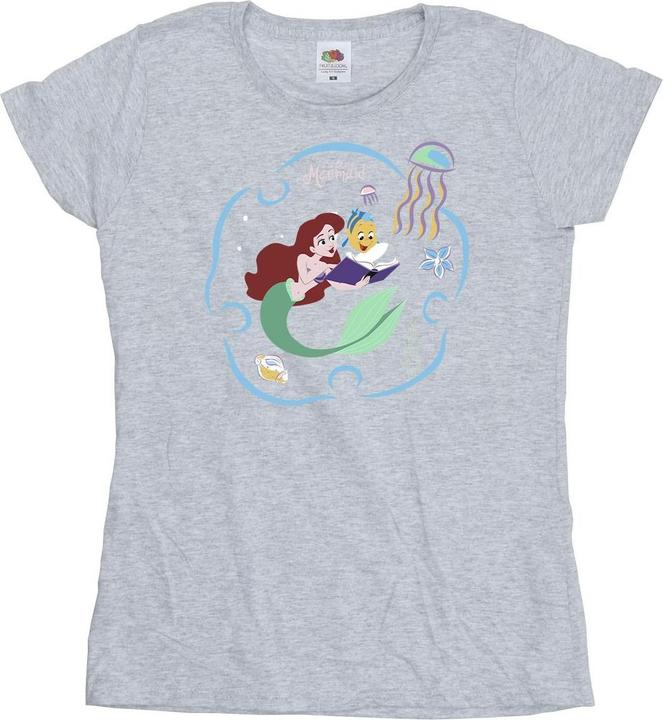 Produktbild Disney The Little Mermaid Reading A Book TShirt (XXL)