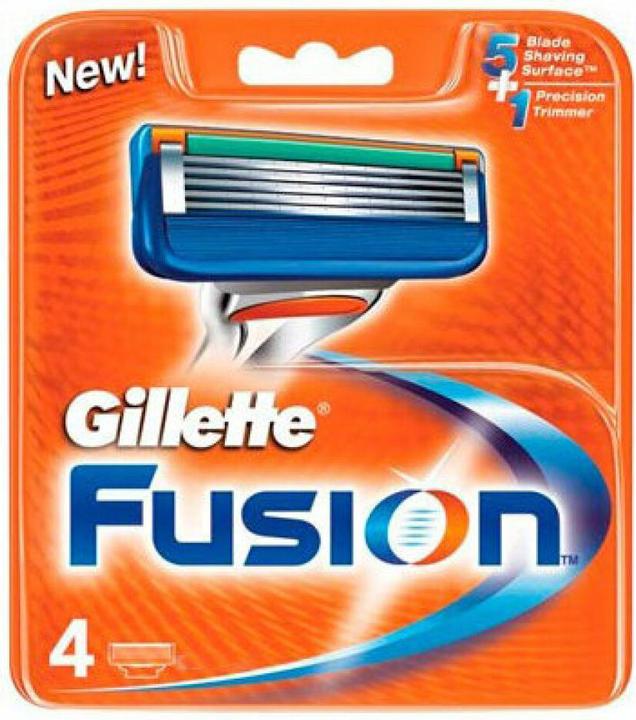 Immagine prodotto Gillette Lame di ricambio Gillete Fusion 4 pezzi (4 x)