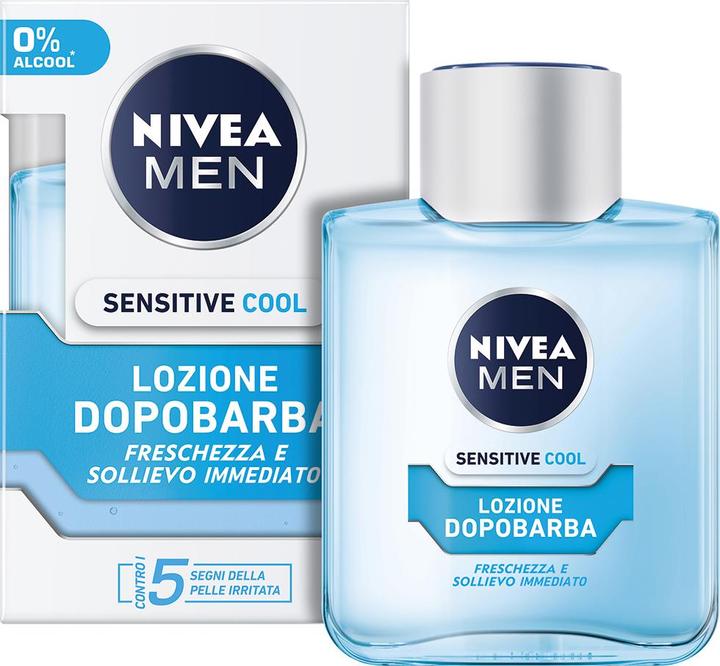 NIVEA After Shave Cooling Sensitive 100 ml (Aftershave Sprühpumpe, 100 ml)