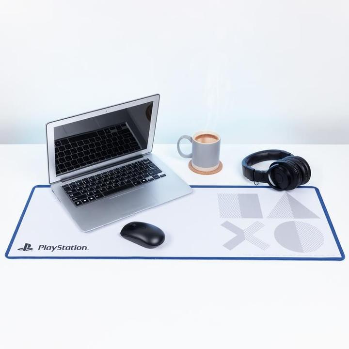 Actual product image Paladone Products Tappetino Mouse Playstation Blue Desk Mat (XL)