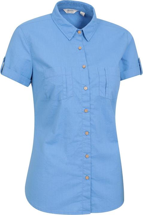 Actual product image Mountain Warehouse Womens/Ladies Coconut Short-Sleeved Shirt (42 D)