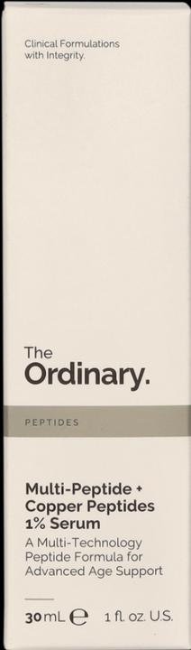Image du produit The Ordinary 1% Peptides multi-peptides en cuivre (30 ml)