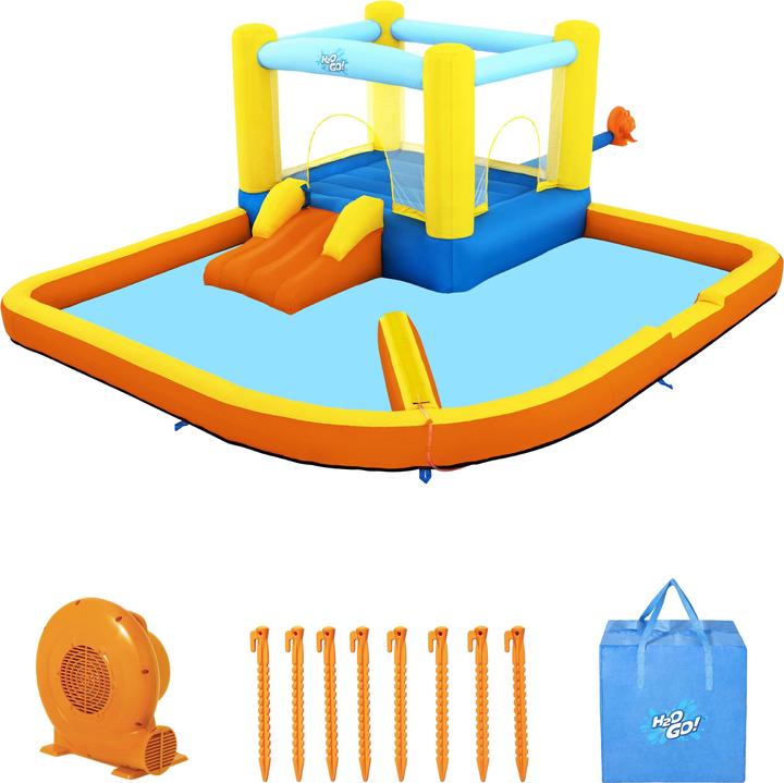 Actual product image Bestway H2OGO. Beach Bounce water park