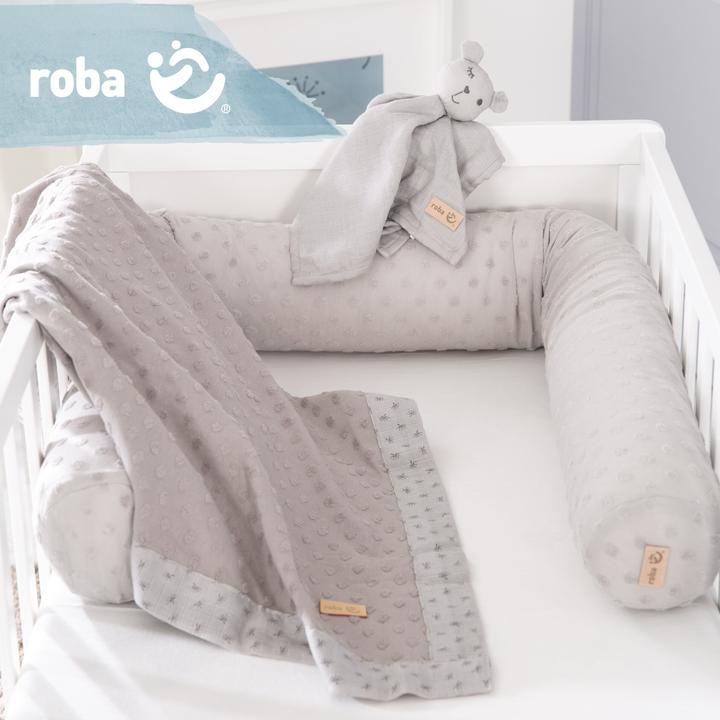 Produktbild Roba Geschenkset Baby Kuscheln und Spielen Lil Planet grau