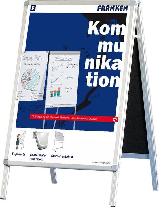 Actual product image Franken poster stand "Standard", DIN A2, 420 x 594 mm (A2)