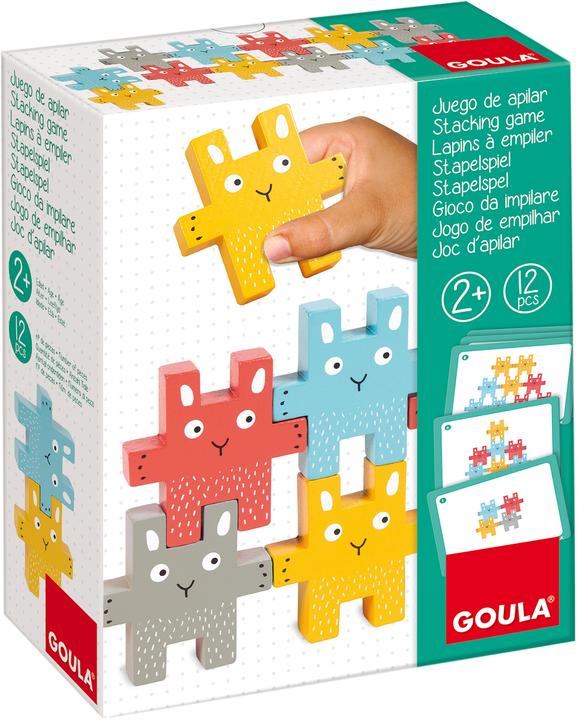 Image du produit Goula Lapins à empiler (Néerlandais, Anglais)