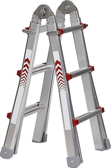 Produktbild kaiserkraft Teleskop-Klappleiter (Mehrzweckleiter, 298 cm)