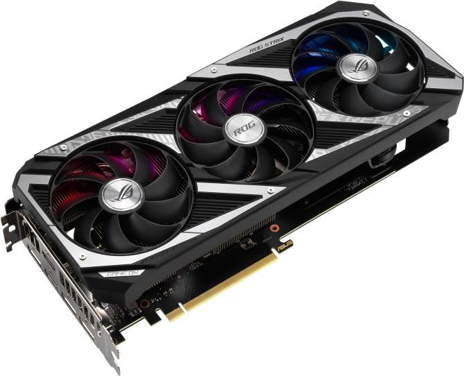 Actual product image ASUS ROG Strix GeForce RTX 3050 OC 8GB GDDR6 3xDP 1.4a 2xHDMI 2.1 (8 GB)