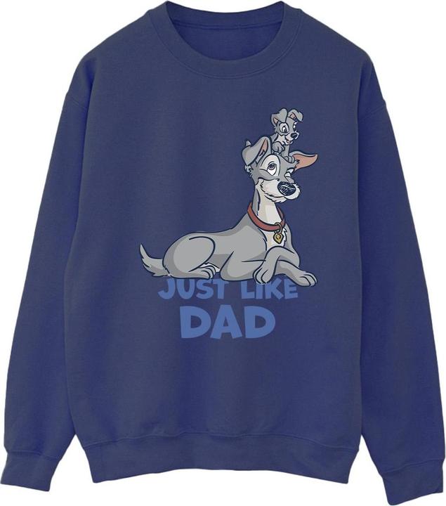 Produktbild Disney Lady And The Tramp Just Like Dad Sweatshirt (XXL)