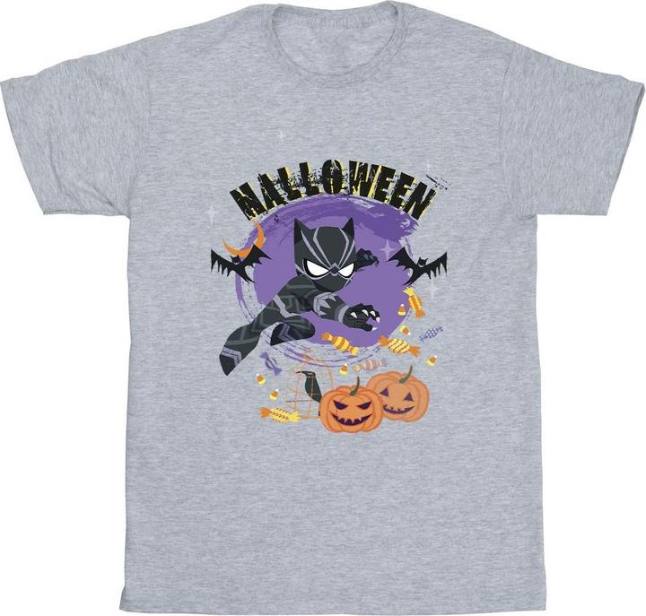 Actual product image Mens Black Panther Halloween T-Shirt (4XL)