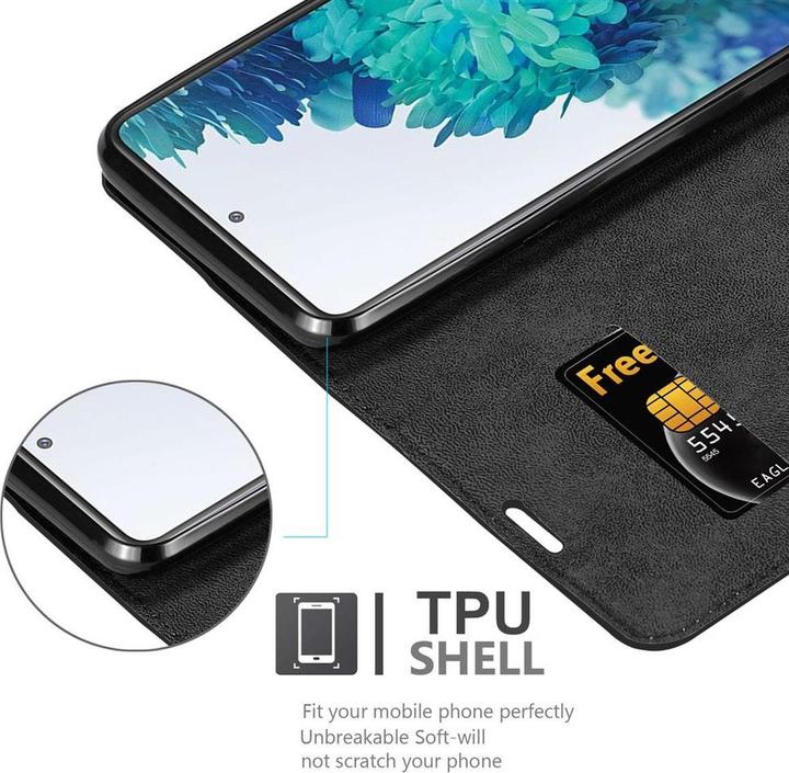 Productafbeelding Cadorabo Boek Onzichtbare Magneethoes (Samsung Galaxy S20 FE)
