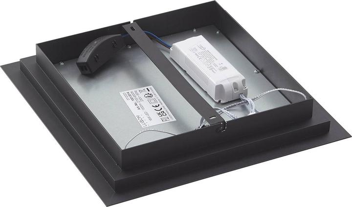 Produktbild Lucande Leicy LED-Deckenlampe RGBW schwarz 34cm (890 lm)