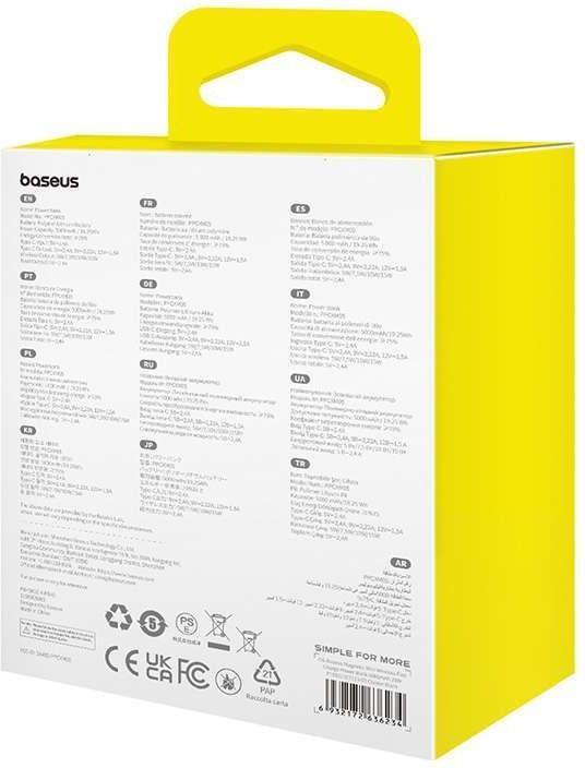 Image du produit Baseus Magnetic Mini (5000 mAh, 20 W, 19.25 Wh)
