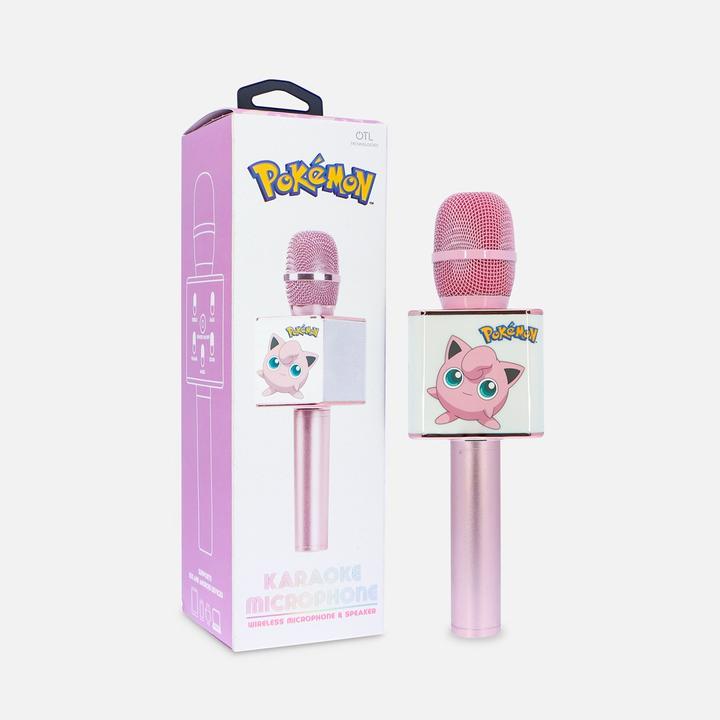 Actual product image OTL Microphone Pokémon Jigglypuff Karaoke Pink