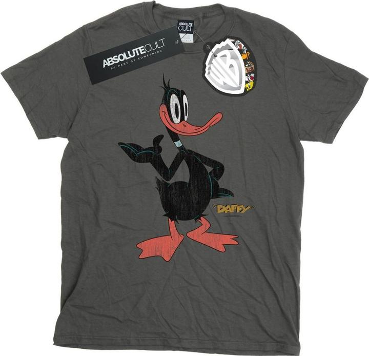 Immagine prodotto Looney Tunes Daffy Duck Distressed Maglietta Uomo (S)