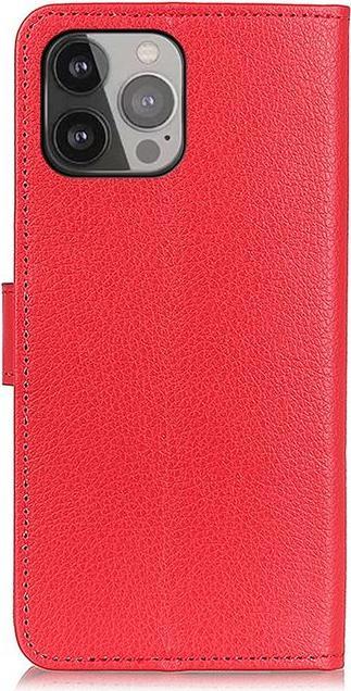 Produktbild MU Classic Litchi Leder Bookcover Series (Apple iPhone 13 Pro Max)