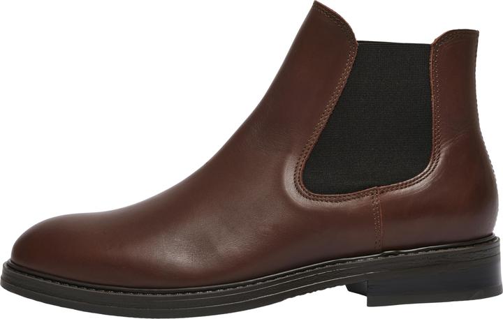 Selected Homme Leather Chelsea Boots (42)
