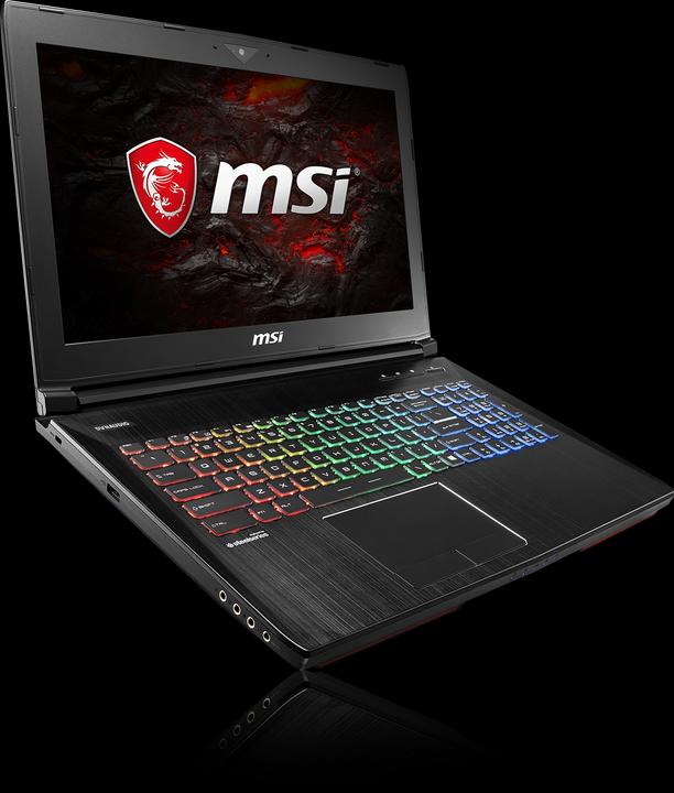 Actual product image MSI GT62VR 7RE-263CH Dominator Pro (15.60", Intel Core i7-7700HQ, 16 GB, 256 GB, CH)