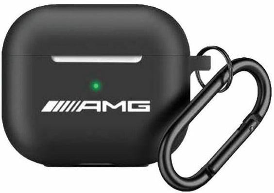 Produktbild Mercedes-Benz AMG AMAP2RBK AirPods Pro 2 cover czarny/black Silicone White Logo (Kopfhörer Tasche)