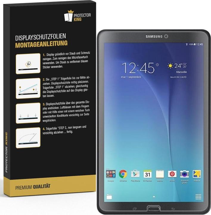 Produktbild Protectorking 6x Panzerfolie Anti-Shock matt entspiegelt (6 Stück, Galaxy Tab E 9.6)