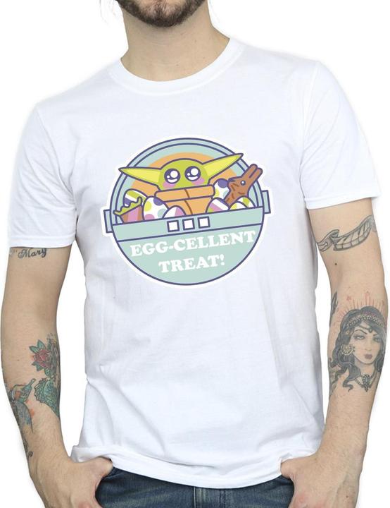 Immagine prodotto Star Wars The Mandalorian Eggcellent Easter Maglietta Uomo (3XL)