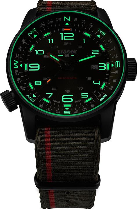 Image du produit Traser H3 110456 P68 Pathfinder automatique 46mm 10ATM (Montre analogique, 46 mm)