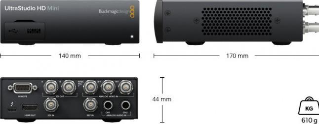 Image du produit Blackmagic UltraStudio HD Mini (Numérique -> Numérique)