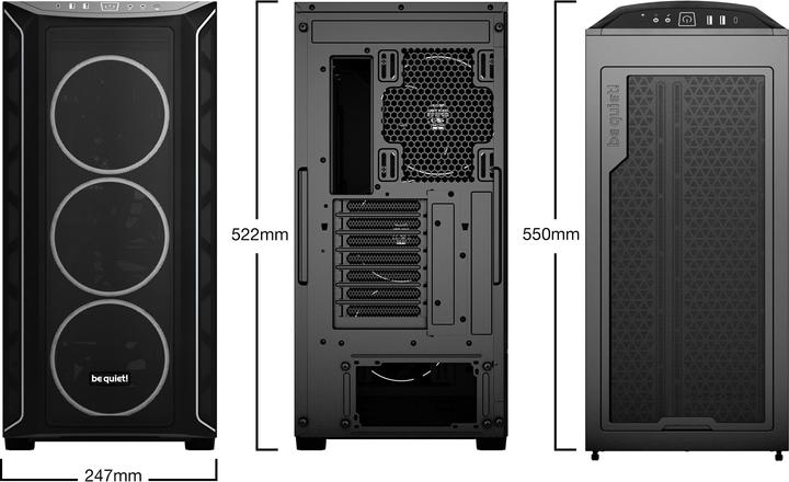Produktbild be quiet! Shadow Base 800 FX (ATX, Mini-ITX, mATX, E-ATX)