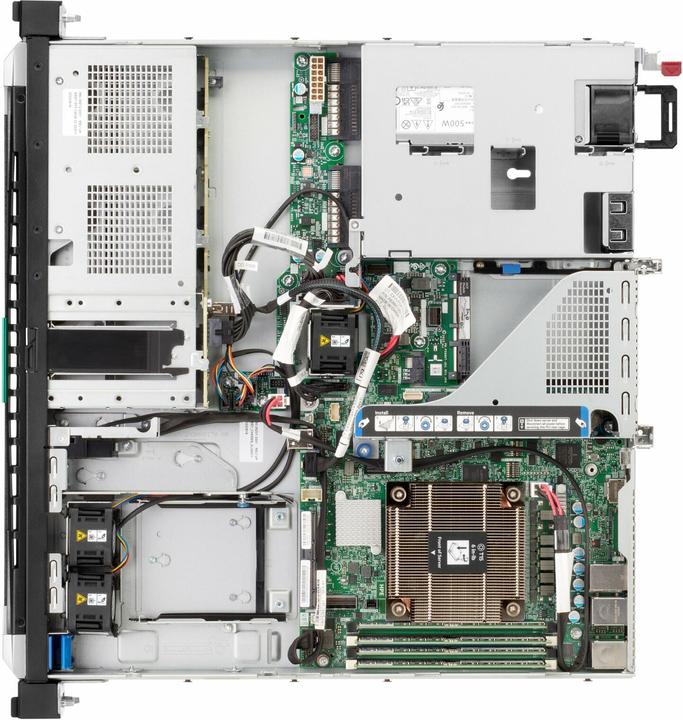 Actual product image HPE ProLiant DL20 Gen11 (Intel Xeon E5, 16 GB, Rack Server)