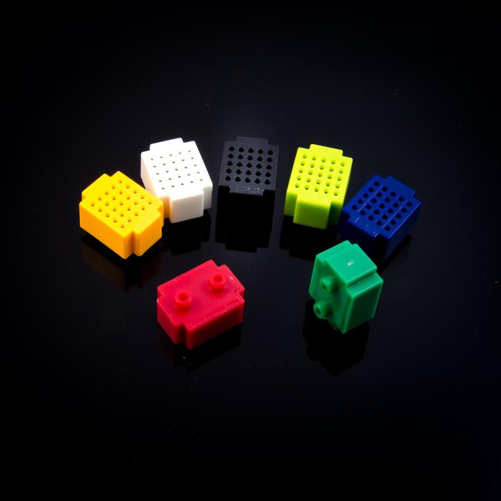 Produktbild Purecrea Set Mini Breadboard 25 Pins 7 Stück