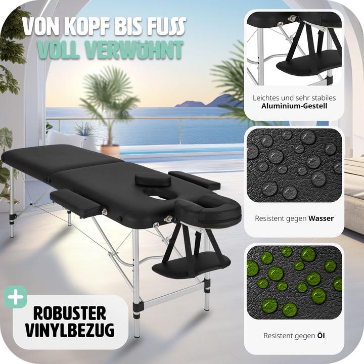 Produktbild tectake 2 Zonen Massageliege