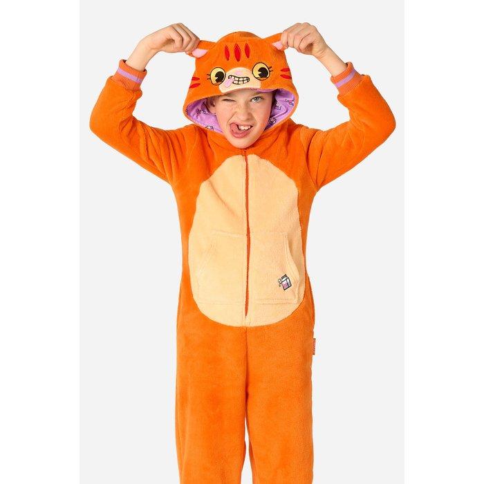 Produktbild OppoSuits Rote Katze Onesie für Kinder (158, 164, 170, 176)