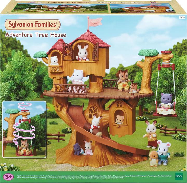 Actual product image Sylvanian Families Adventure tree house