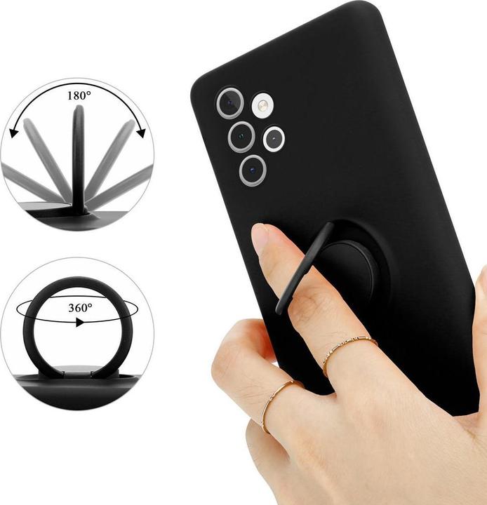 Image du produit Cadorabo TPU Liquid Ring Silicone Case Cover (Samsung Galaxy A32 5G)