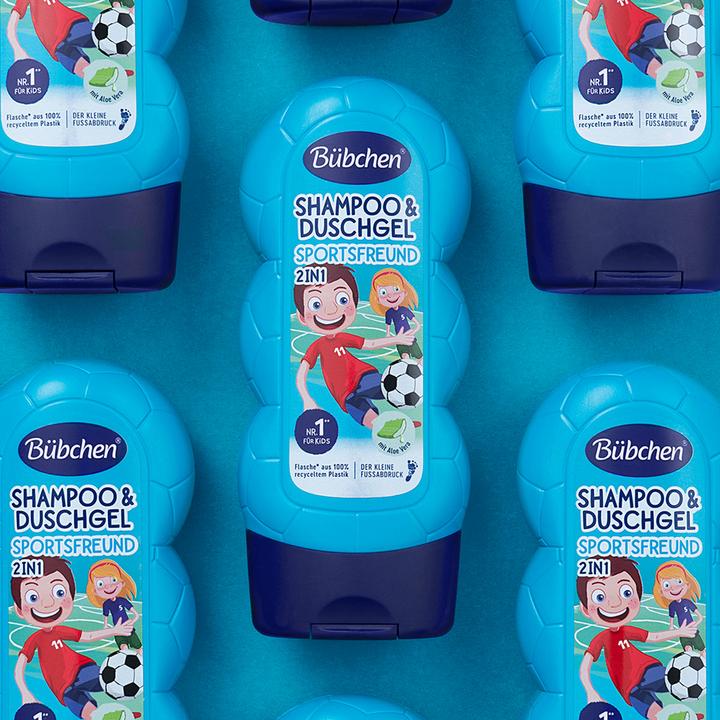 Image du produit Bübchen Shampooing&Gel douche 230ml Ami du sport