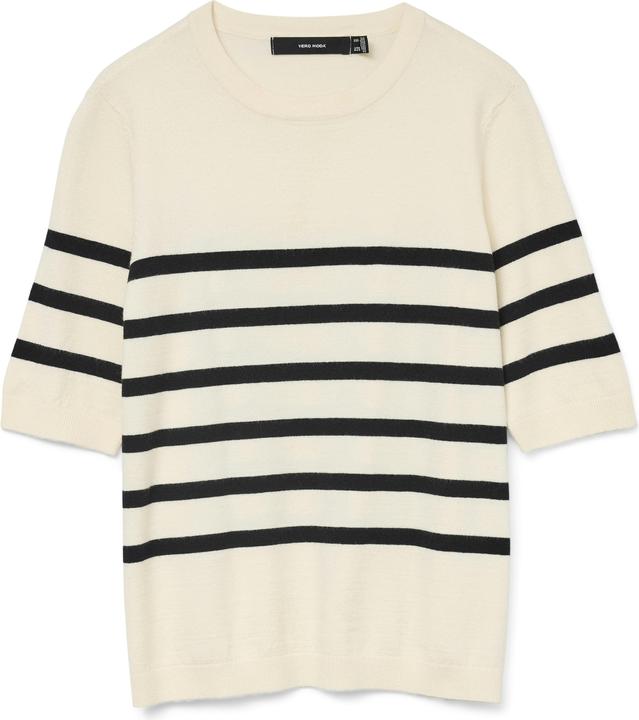 Vero Moda Vmsaba Plain Ss O-Neck Pullover Ga Noos