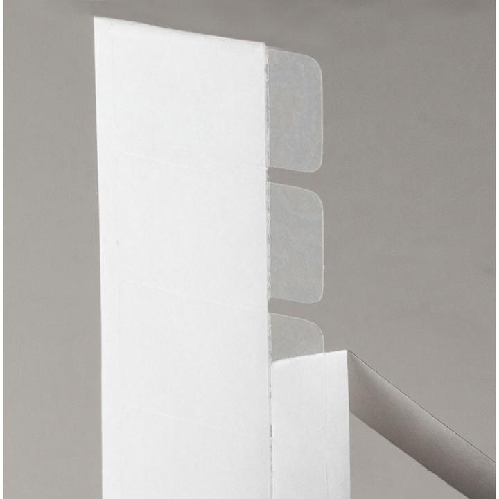 Produktbild Brady LAM-6-103, Gestanzte Etiketten für Laminatüberzug, Polyester, transparent, 38,1x19,05mm, per