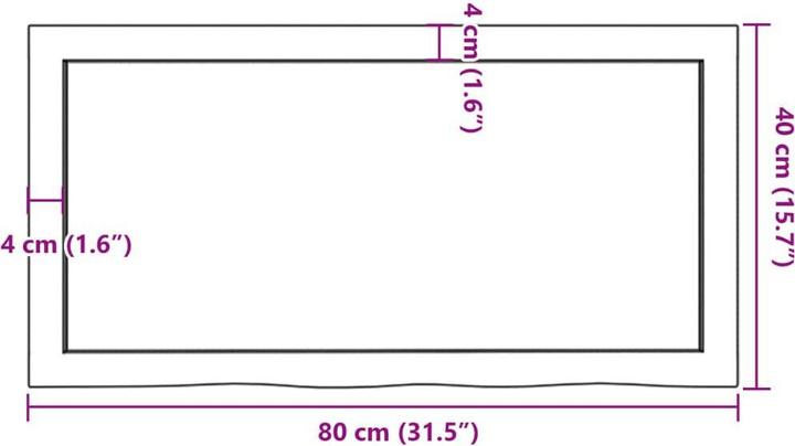 Immagine prodotto VidaXL Emerald (80 x 4 x 40 cm)