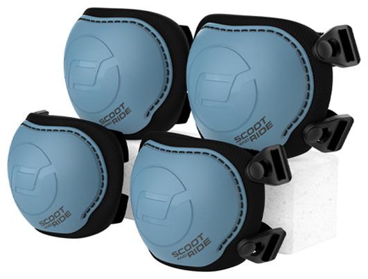 Produktbild Scoot and Ride Scoot & Ride Προστατευτικό Set Για Παιδικό Πατίνι S Steel 00025
