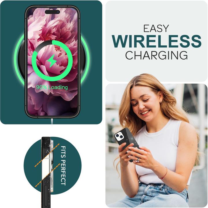 Produktbild Nalia Glitzer Hülle (Apple iPhone 15 Plus)
