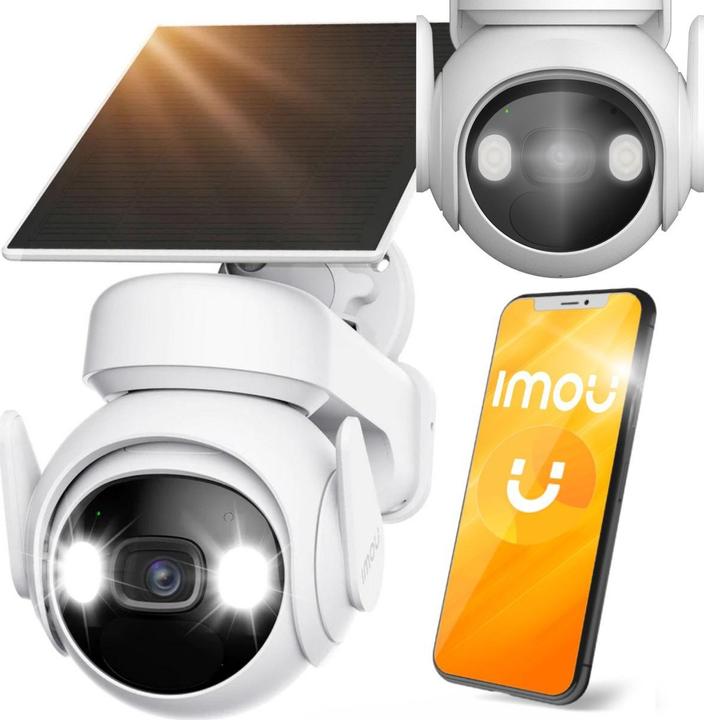 Image du produit Imou Cellule PT avec panneau solaire (2304 x 1296 Pixels)