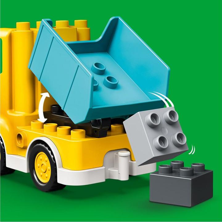 Actual product image LEGO DUPLO excavators and trucks (10931)