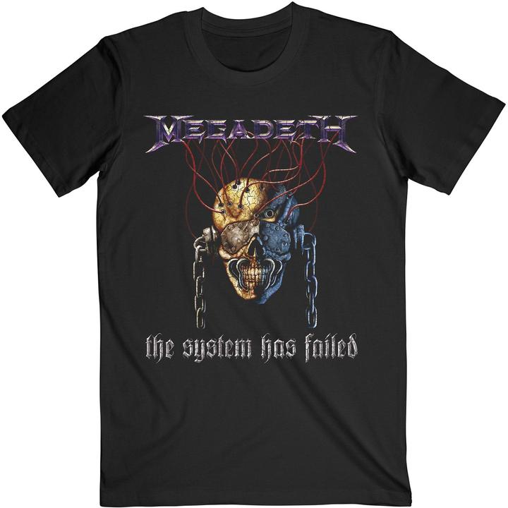 Immagine prodotto Megadeth I sistemi di T-shirt Adulti falliscono (XL)