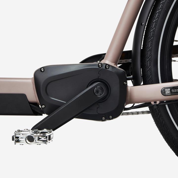 Produktbild Btwin E-Lastenfahrrad Long John F900E Family taupe