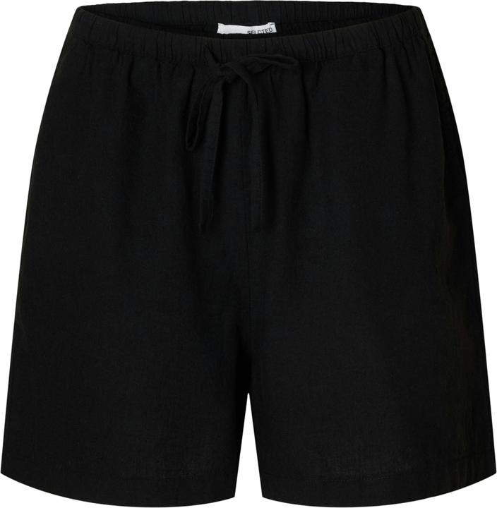 Produktbild Selected Femme Mid Waist Shorts aus Leinengemisch (38)