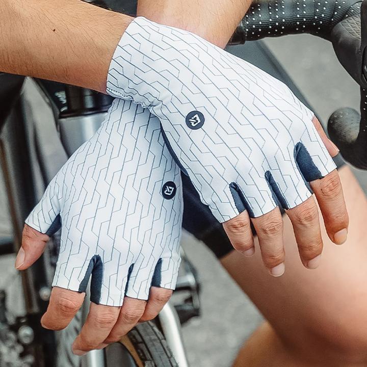 Produktbild Rockbros Road Cycling Gloves Size: M - Black and White (M)