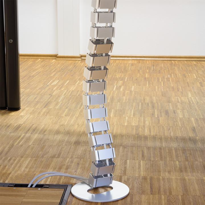 Actual product image LogiLink Flexible cable duct for the desk, 800 x 68 mm (18 G (Duct, 2.80 cm)