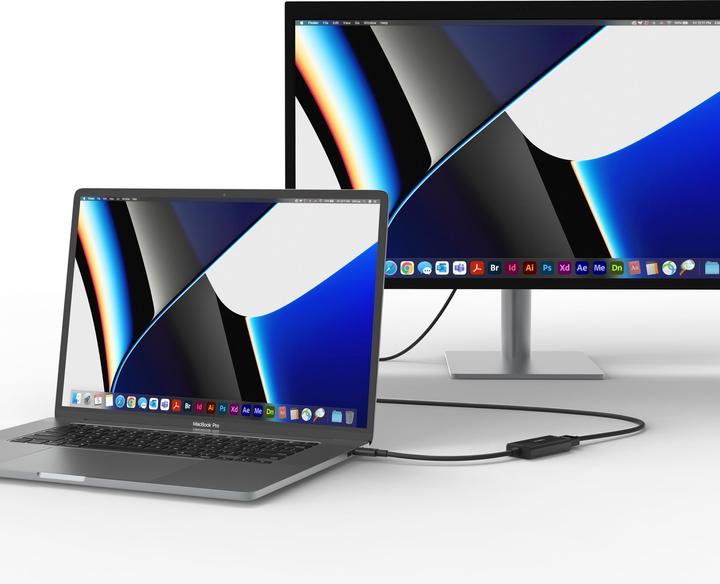Produktbild Belkin HDMI (Typ A) — USB Typ C (HDMI, USB Typ-C, 19 cm)