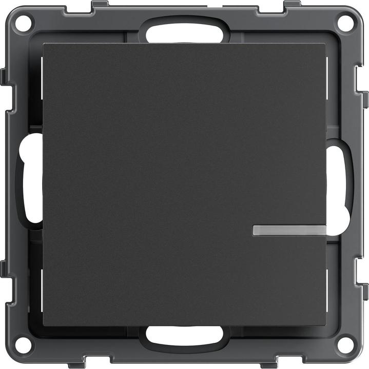 Actual product image Legrand Seano with Netatmo 765933 Wall transmitter 1-fold anthracite