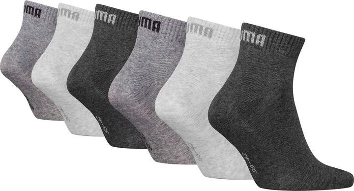 Produktbild Puma Socken Sportlich Stretch Quarter Plain ECOM 6P (6er Pack, 47 - 49)